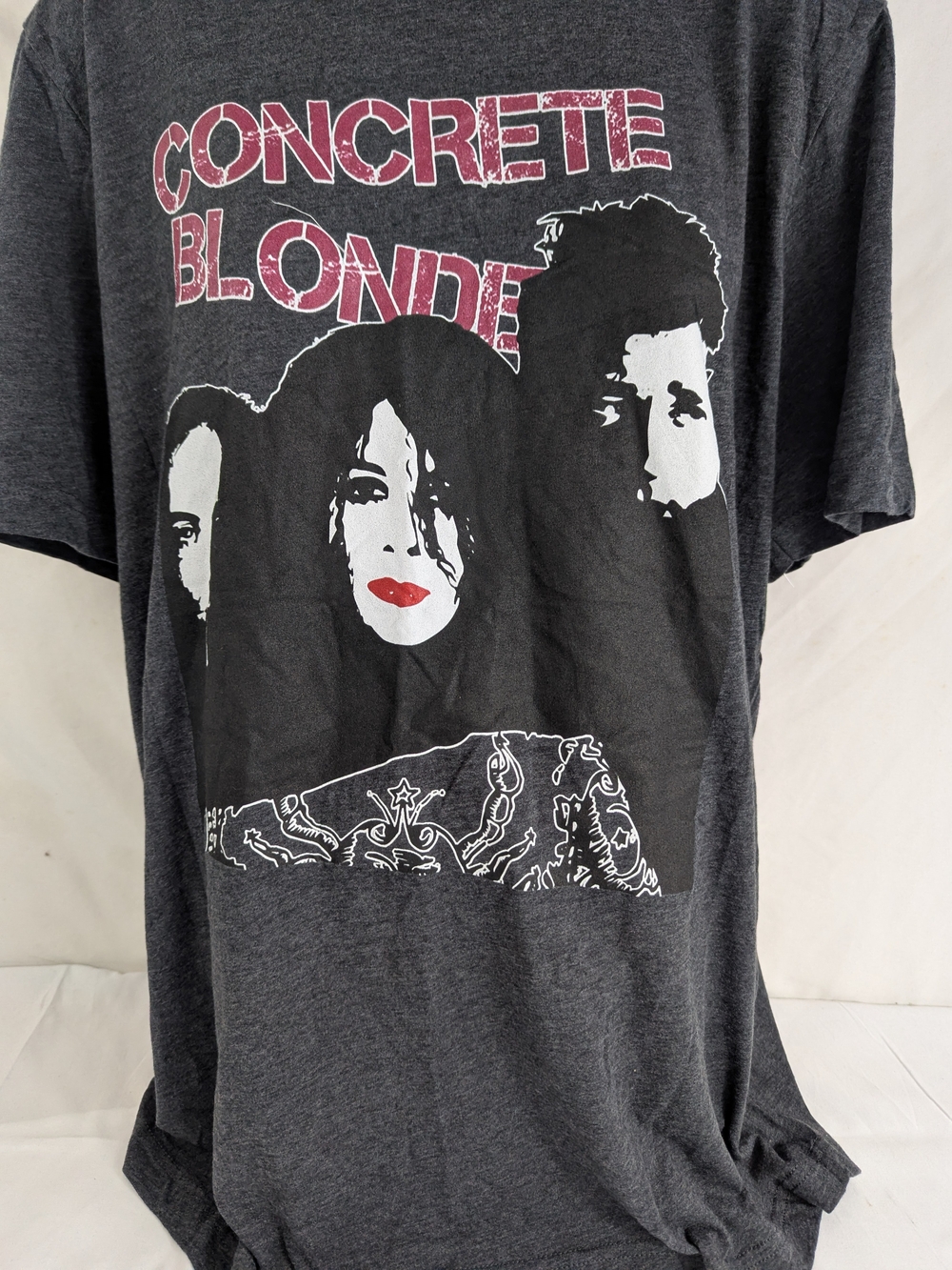 Concrete Blonde Grey Band T-shirt Size XL